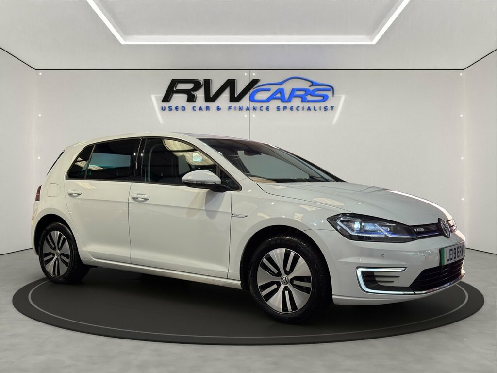 Volkswagen e-Golf Hatchback White #6