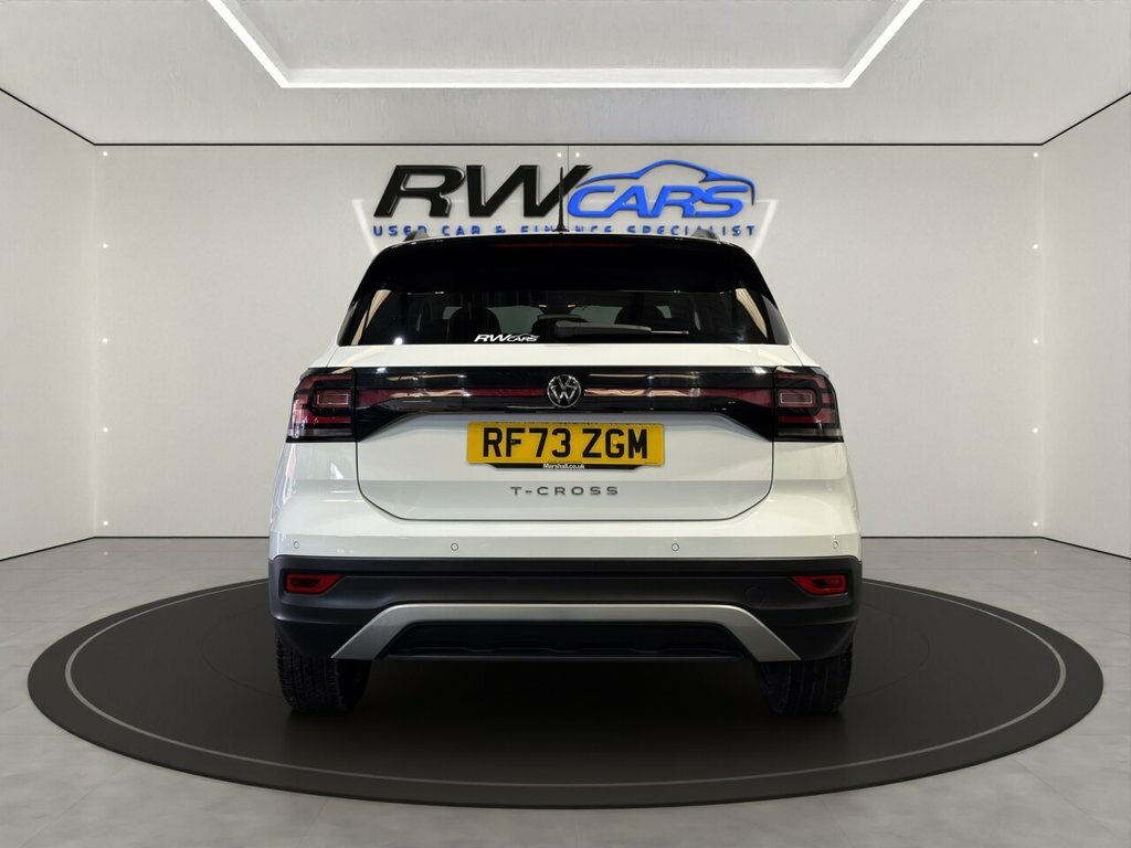 Volkswagen T-Cross 1L Black Edition White #3