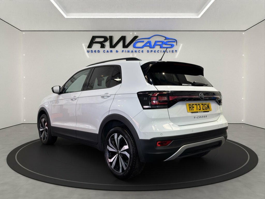 Volkswagen T-Cross 1L Black Edition White #2