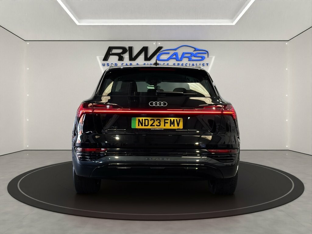 Audi Q8 e tron Suv Black #3