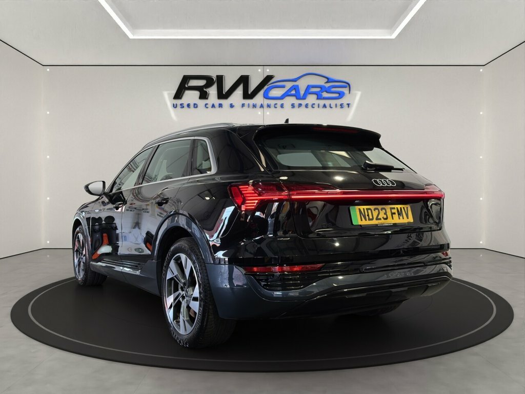 Audi Q8 e tron Suv Black #2