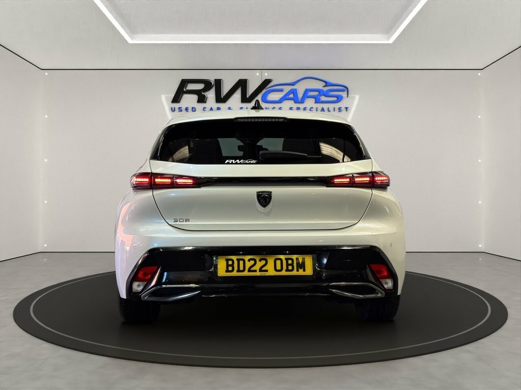 Peugeot 308 Hatchback White #3