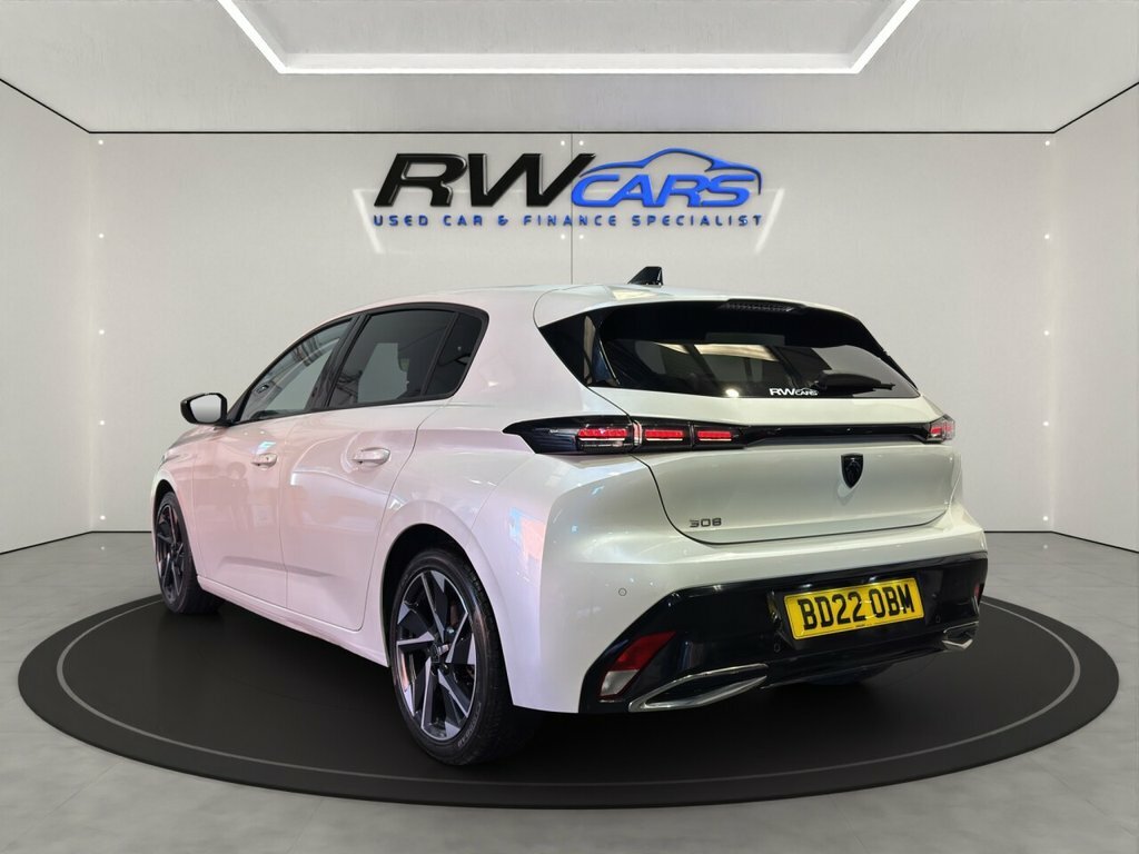 Peugeot 308 Hatchback White #2