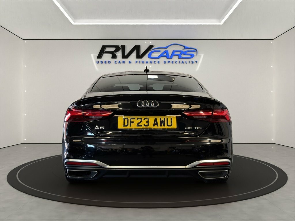 Audi A5 2L S Line Black #3