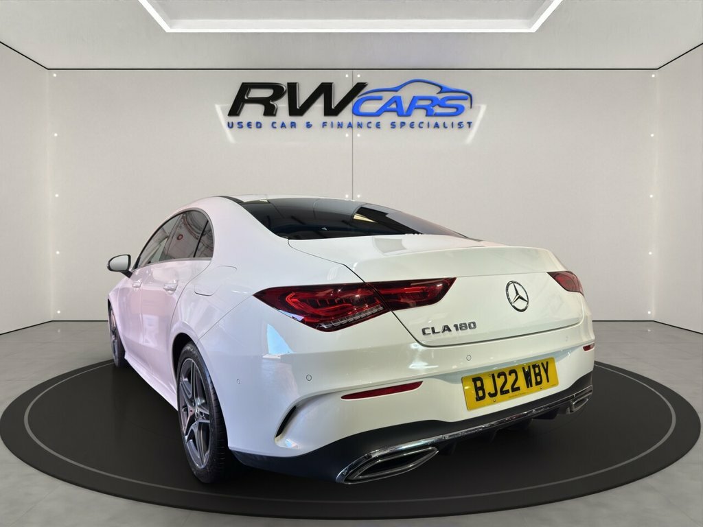 Mercedes-Benz CLA Class 1.3L Amg Line White #2