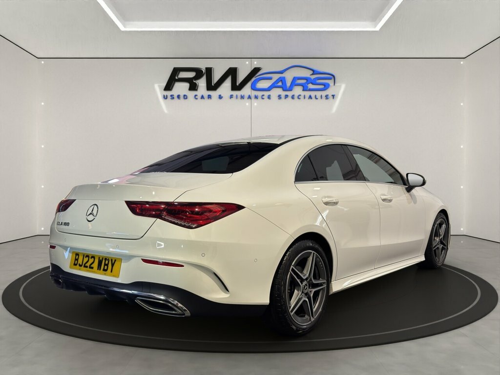 Mercedes-Benz CLA Class 1.3L Amg Line White #4