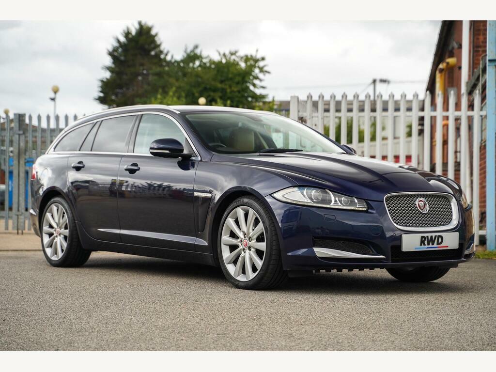 Jaguar XF 2.2D Portfolio Sportbrake Euro 5 S S Blue #4