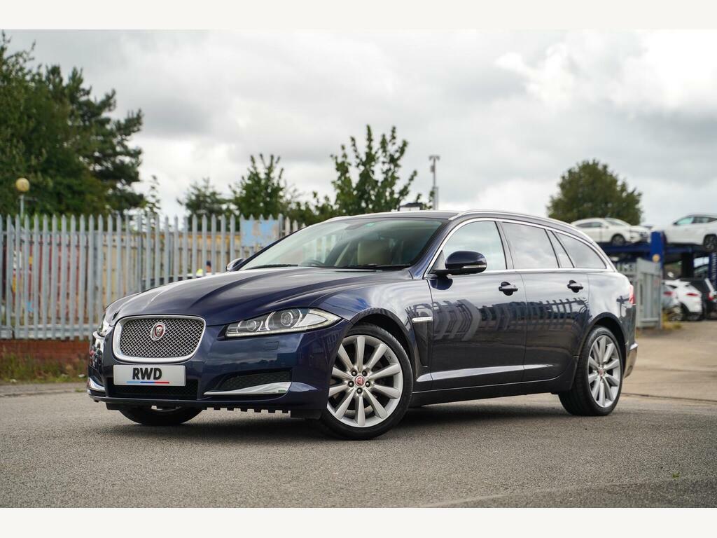 Jaguar XF 2.2D Portfolio Sportbrake Euro 5 S S Blue #2
