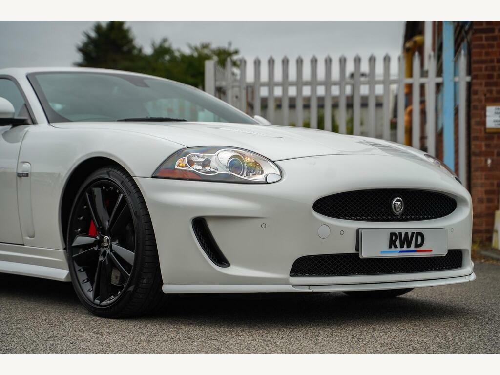 Jaguar XKR 5.0 V8 Coupe White #4