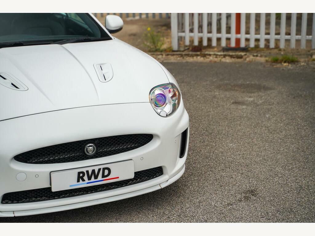 Jaguar XKR 5.0 V8 Coupe White #5