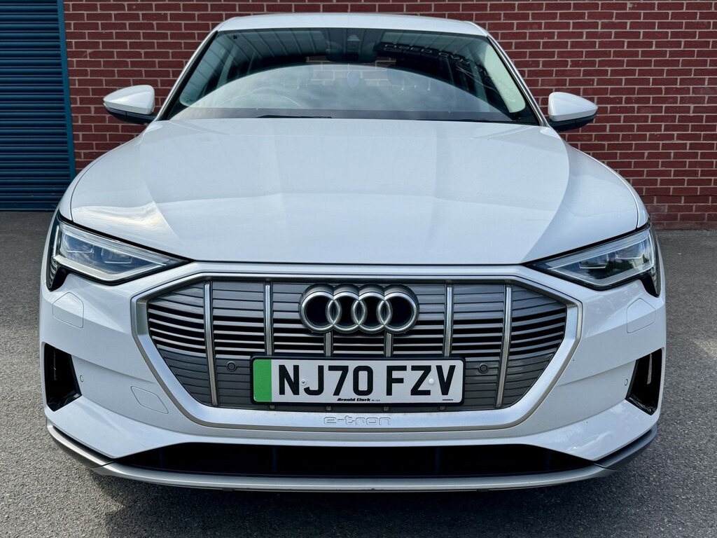 Audi E-tron Suv White #2