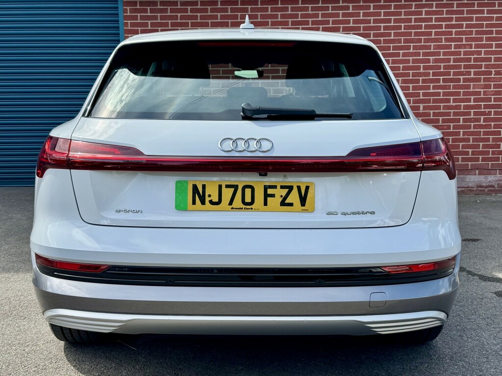 Audi E-tron Suv White #6