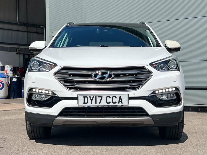 Hyundai Santa Fe 2.2 Crdi Blue Drive Premium Se 7 Seats White #3