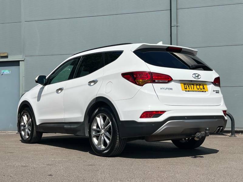 Hyundai Santa Fe 2.2 Crdi Blue Drive Premium Se 7 Seats White #4