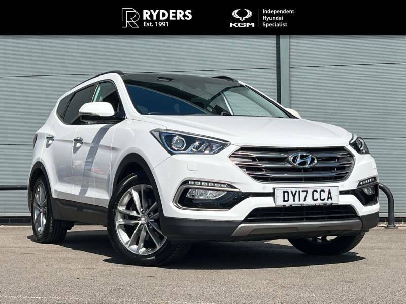 Hyundai Santa Fe 2.2 Crdi Blue Drive Premium Se 7 Seats White #2