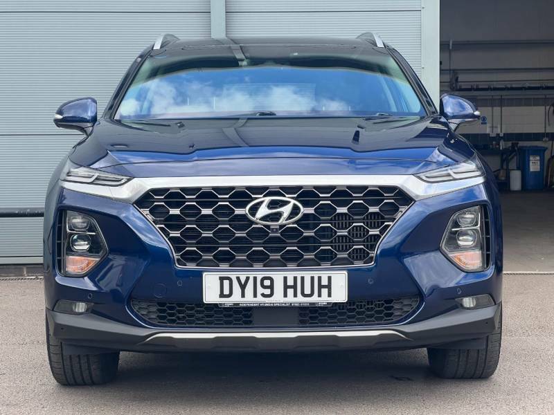 Hyundai Santa Fe 2.2 Crdi Premium Se 4Wd Blue #3