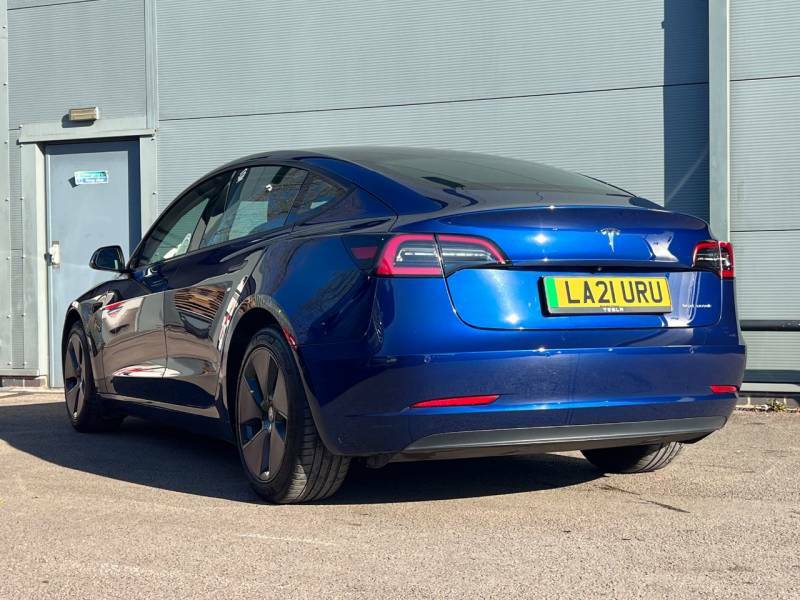 Tesla Model 3 Long Range Awd Blue #5