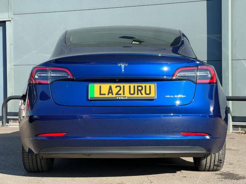 Tesla Model 3 Long Range Awd Blue #6