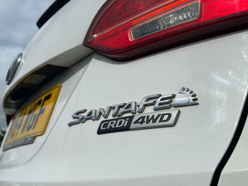 Hyundai Santa Fe 2.2 Crdi Premium Se 7 Seats White #6