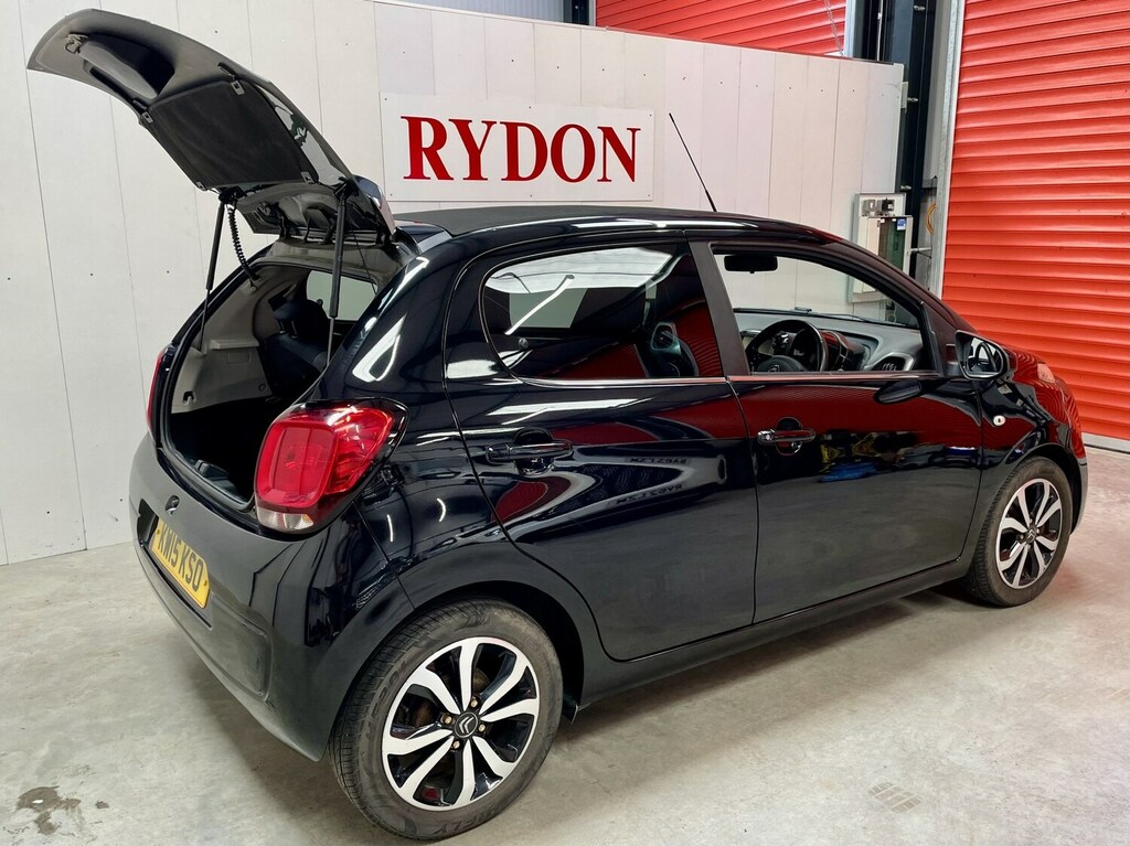 Citroen C1 1.2 Puretech Flair With Sunroof Black #4