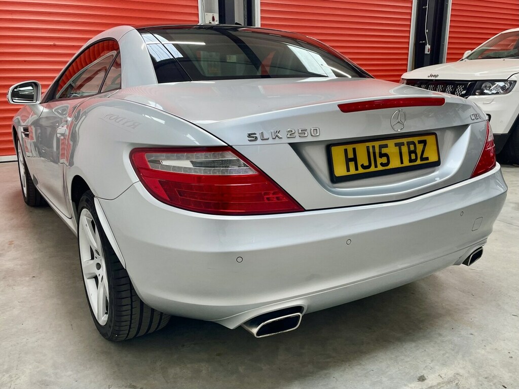 Mercedes-Benz SLK Convertible 250D Tip Silver #4