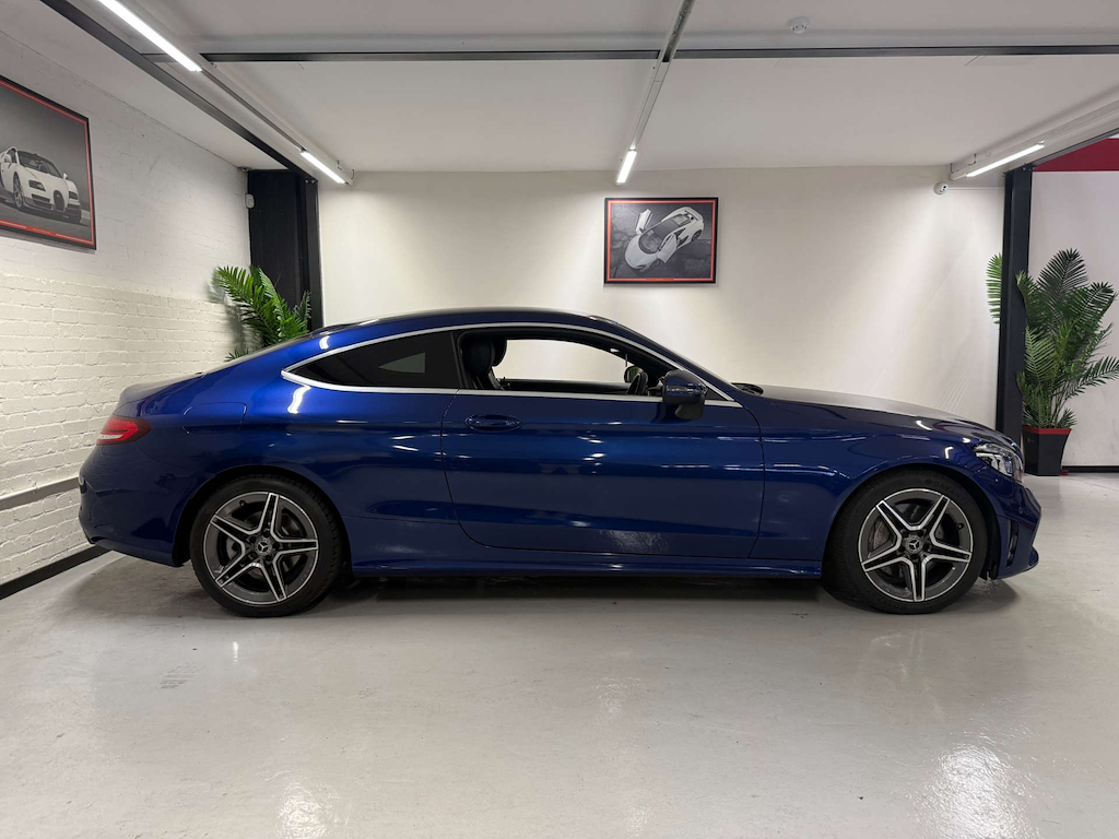 Mercedes-Benz 300 C Amg Line Premium Blue #5
