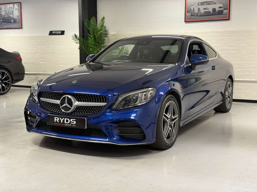 Mercedes-Benz 300 C Amg Line Premium Blue #3