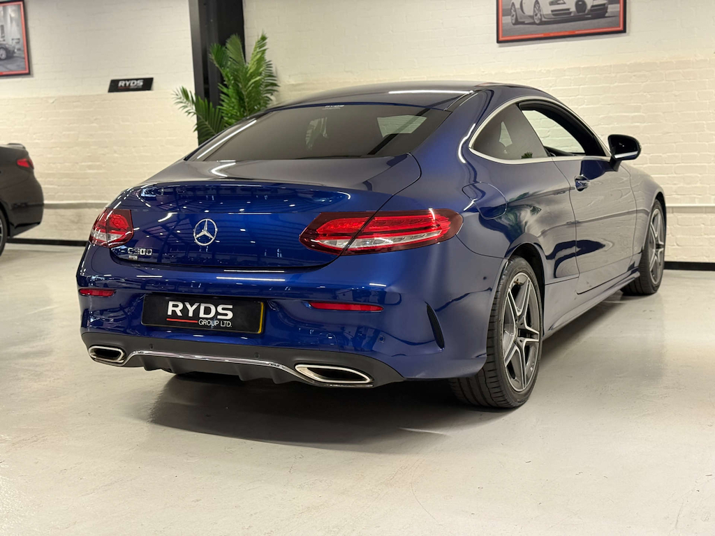 Mercedes-Benz 300 C Amg Line Premium Blue #6