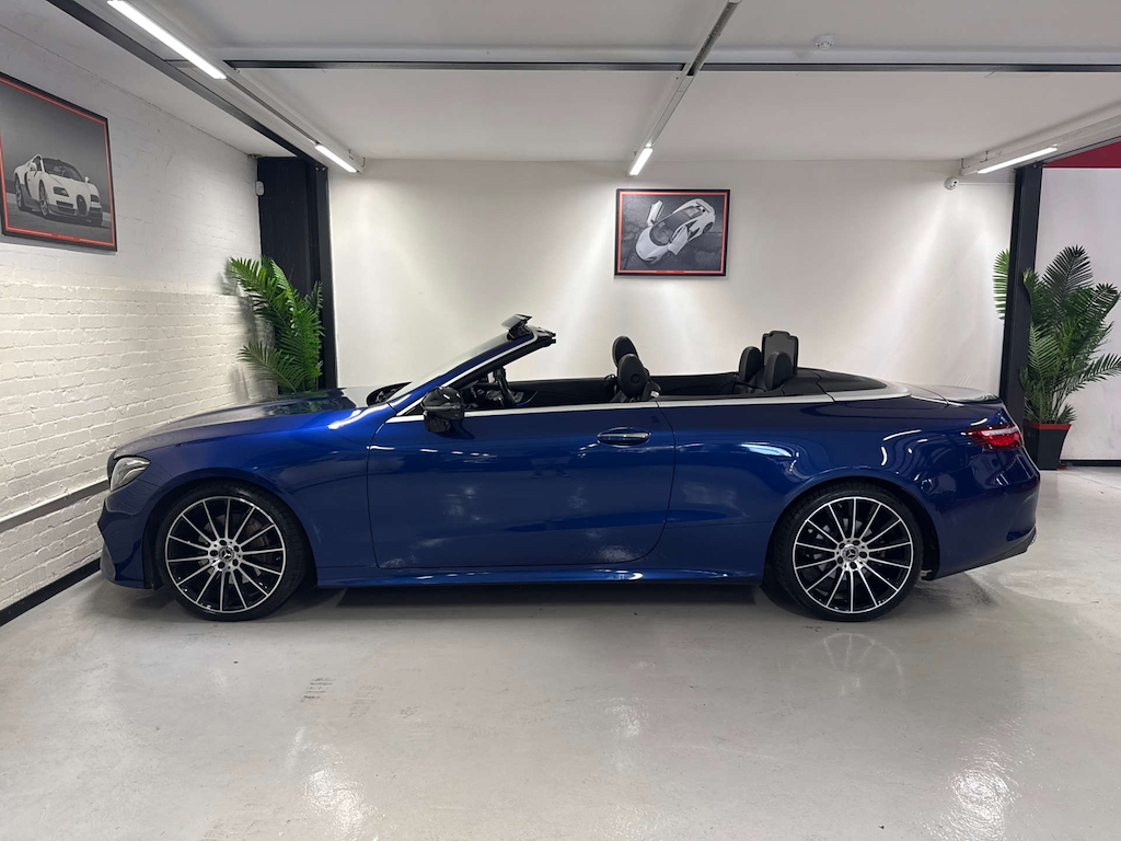 Mercedes-Benz E Class Amg Line Premium Blue #5