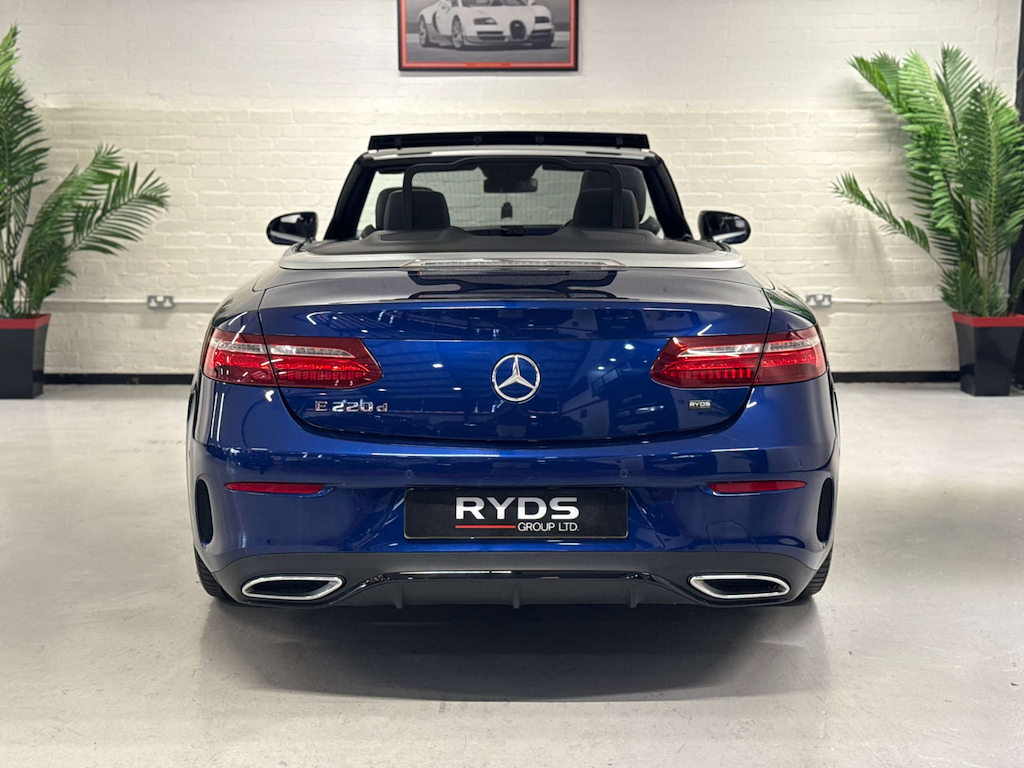 Mercedes-Benz E Class E300de Amg Line Edition 9G-tronic Hg21vlc Blue #7