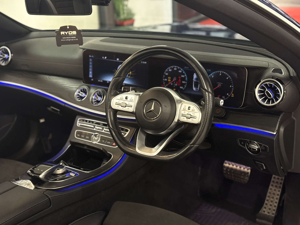 Mercedes-Benz E Class E300de Amg Line Edition 9G-tronic Hg21vlc Blue #12