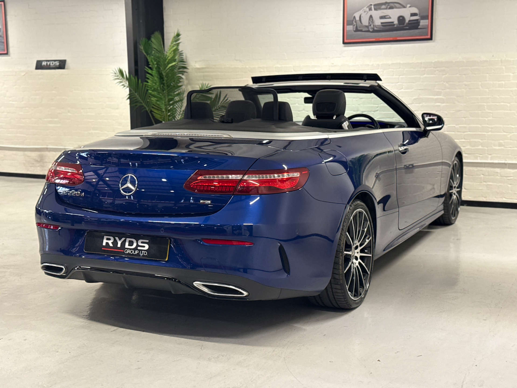 Mercedes-Benz E Class E300de Amg Line Edition 9G-tronic Hg21vlc Blue #8