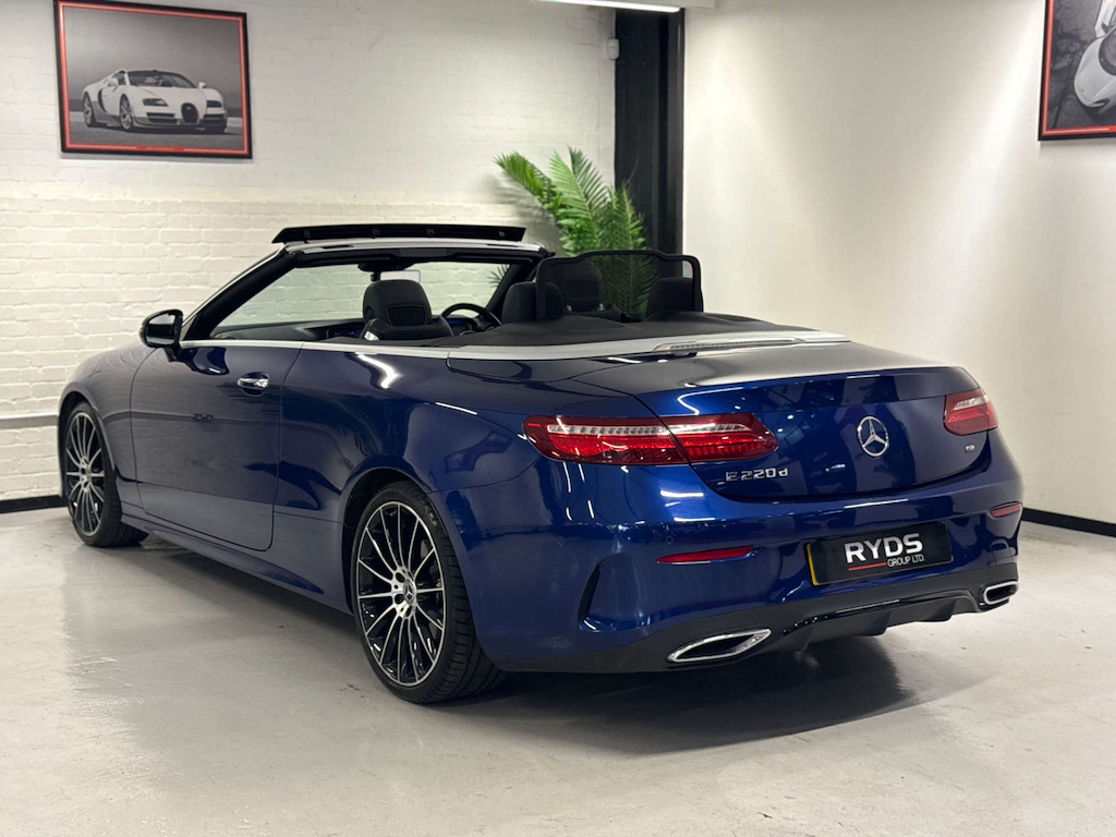 Mercedes-Benz E Class Amg Line Premium Blue #6