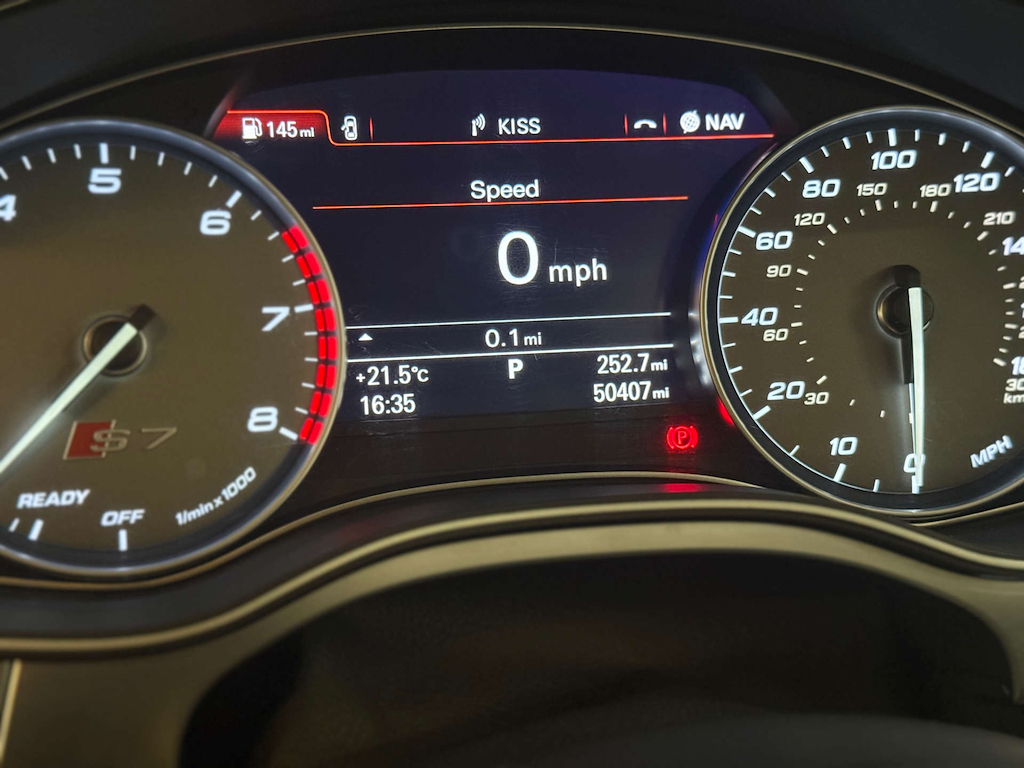 Audi S7 4.0 Tfsi V8 Sportback S Tronic Quattro Euro 6 Ss Grey #15