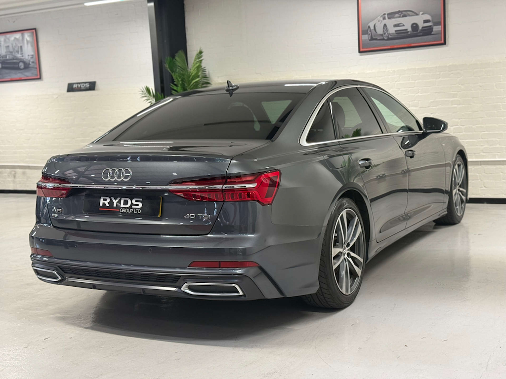 Audi A6 2.0 Tdi 40 S Line S Tronic Quattro Euro 6 Ss Grey #8