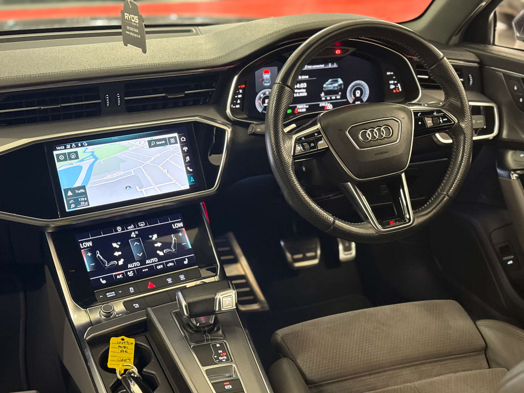 Audi A6 2.0 Tdi 40 S Line S Tronic Quattro Euro 6 Ss Grey #11