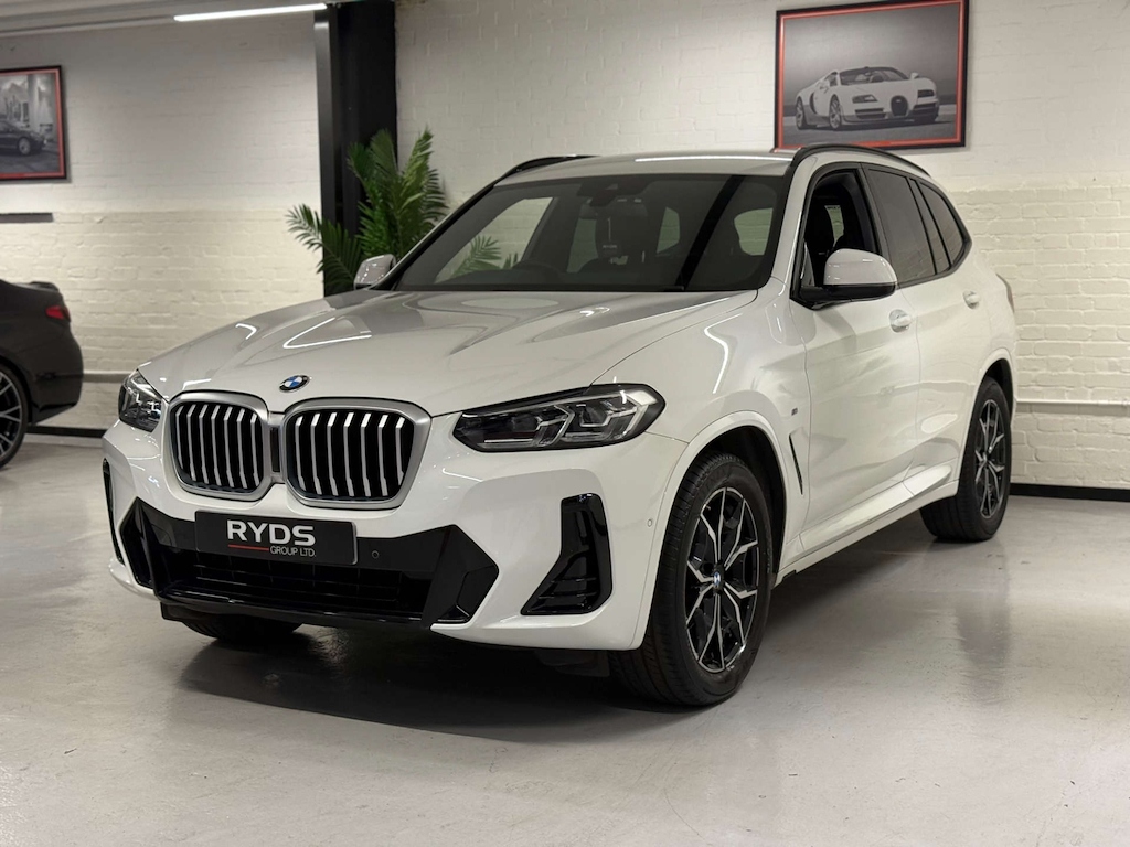 BMW X3 Xdrive 20I M Sport Mhev 4Wd LL22XRR White #3