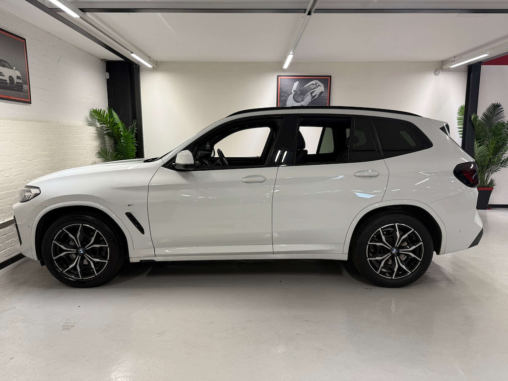 BMW X3 Xdrive 20I M Sport Mhev 4Wd LL22XRR White #5