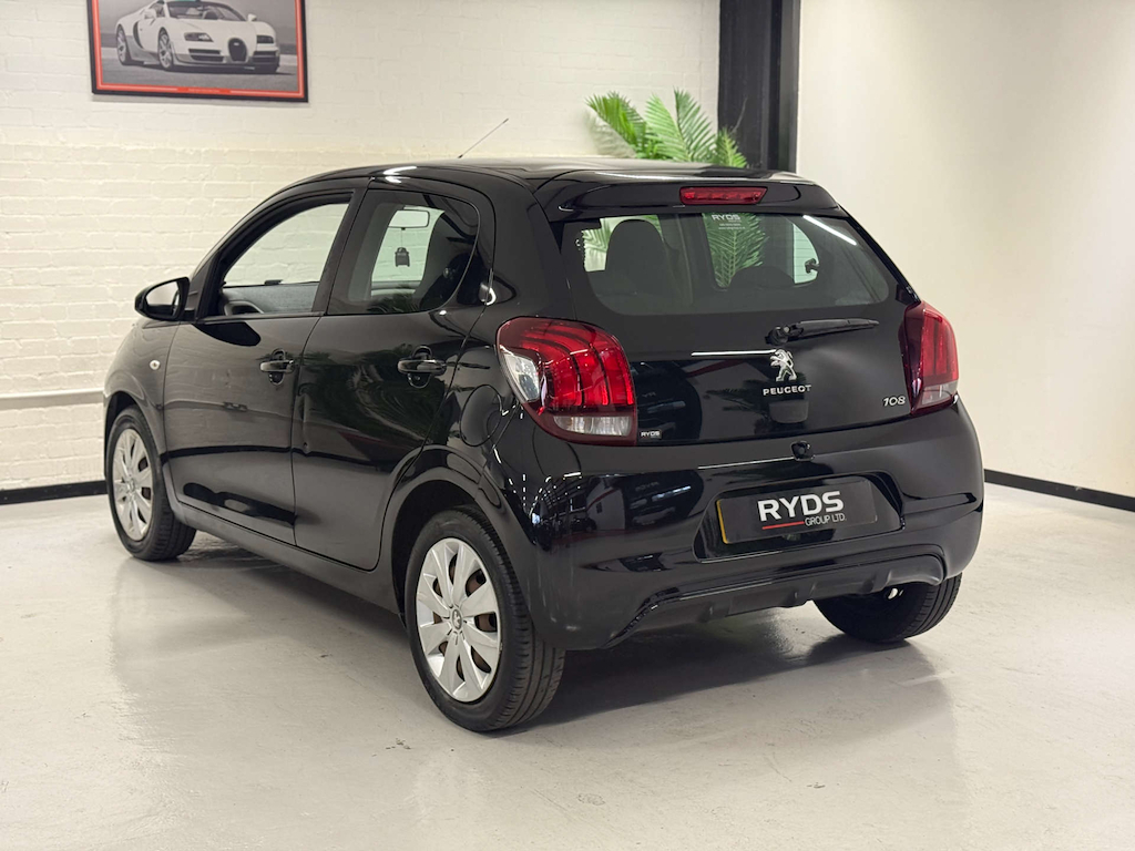 Peugeot 108 Hatchback Black #6