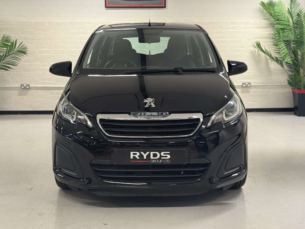 Peugeot 108 Hatchback Black #2