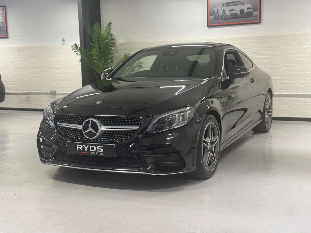 Mercedes-Benz 300 Coupe Black #3