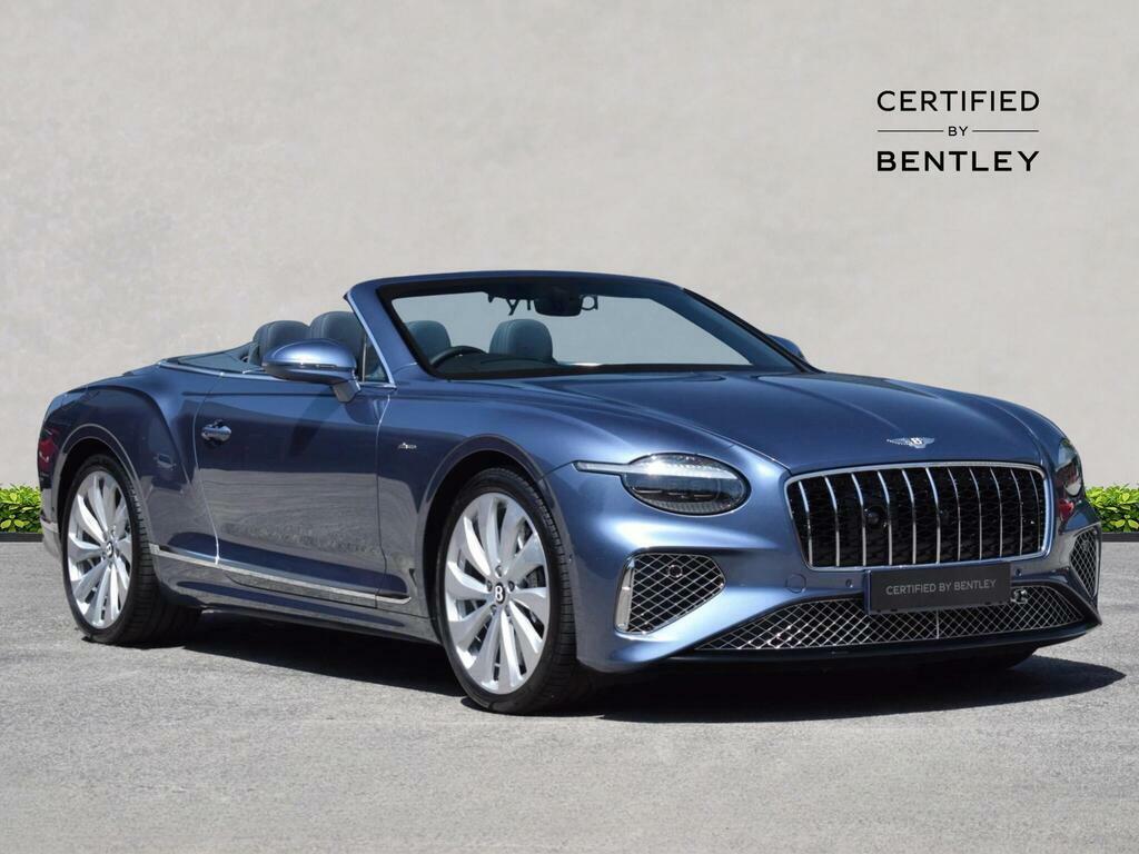 Bentley Continental Gt Convertible Azure V8 Hybrid 4.0 V8 High-performanc Blue