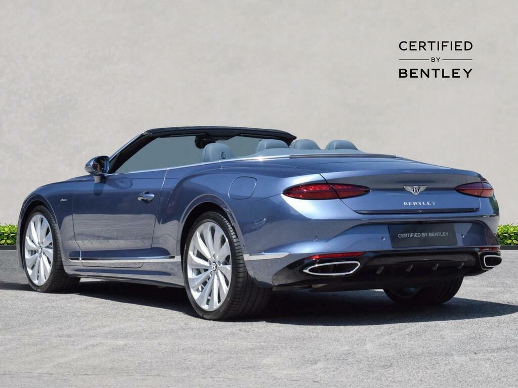 Bentley Continental Gt Convertible Azure V8 Hybrid 4.0 V8 High-performanc Blue #3