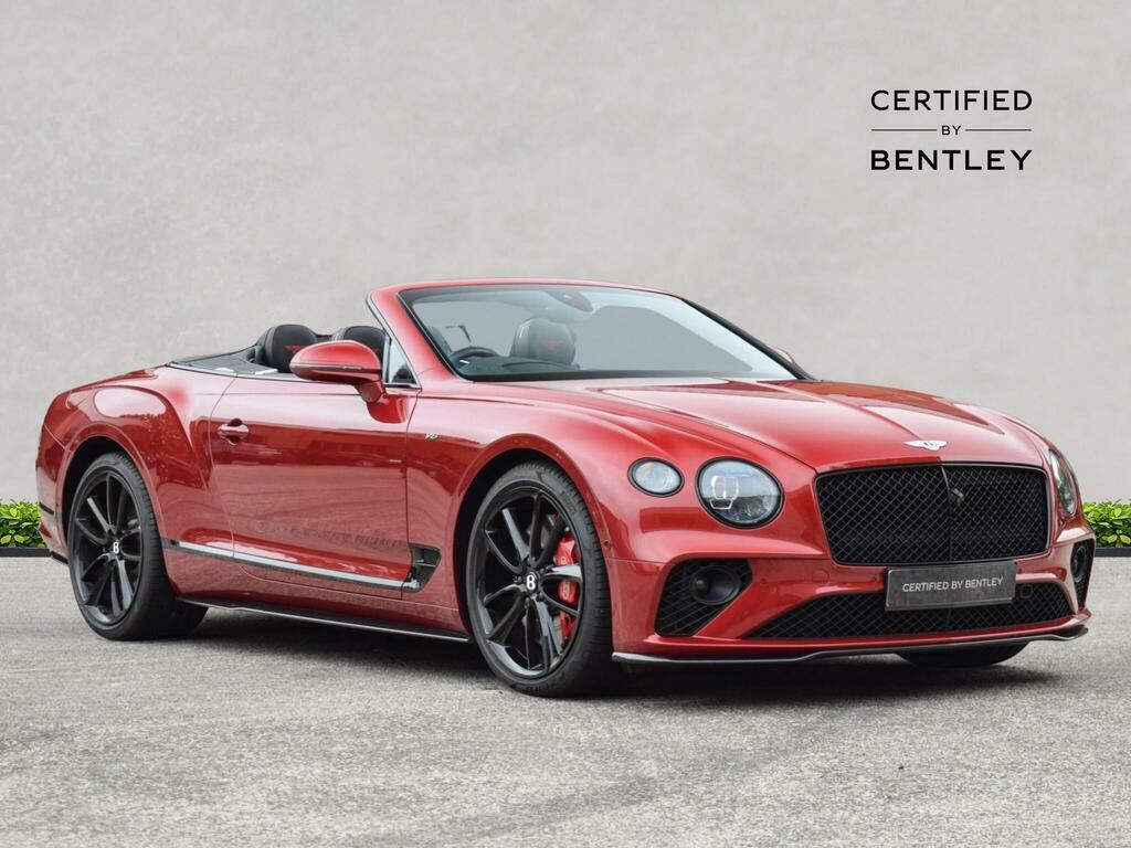 Bentley Continental Gt 4.0 V8 Gtc Convertible 4Wd Euro 6 Red