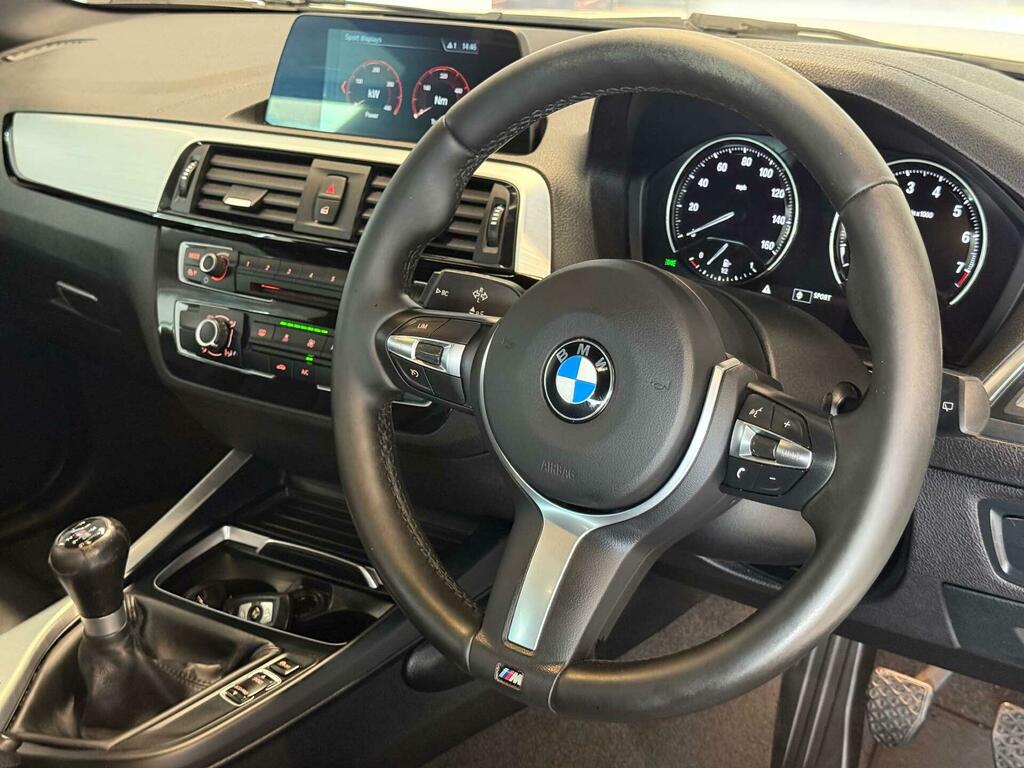 BMW 1 Series 2.0 120I M Sport Shadow Edition Euro 6 Ss White #2