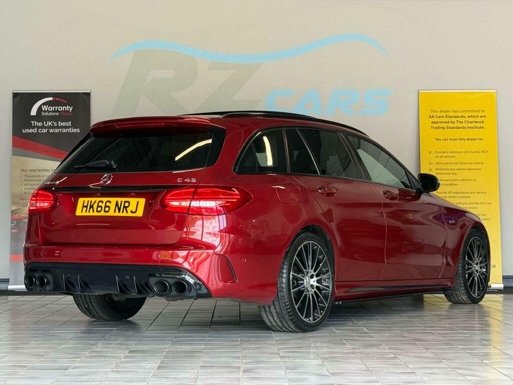 Mercedes-Benz C Class Amg Red #6