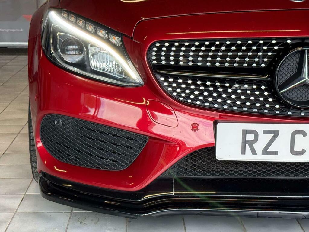 Mercedes-Benz C Class Amg Red #4