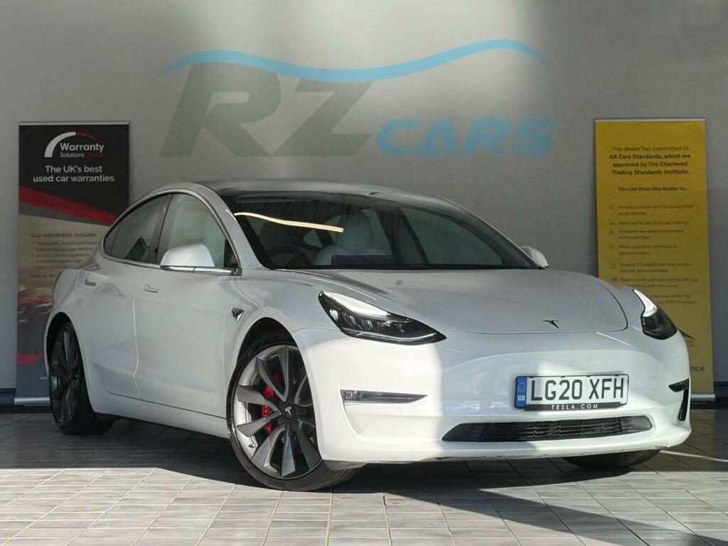 Tesla Model 3 Performance White