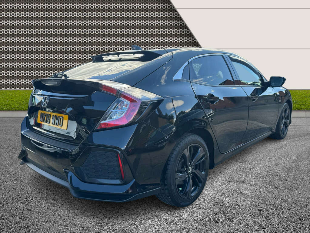Honda Civic 1.6 Civic Ex I-dtec Black #5