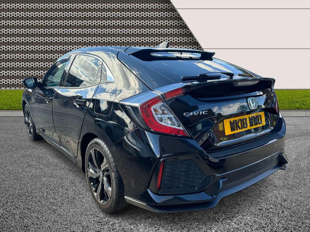 Honda Civic 1.6 Civic Ex I-dtec Black #2